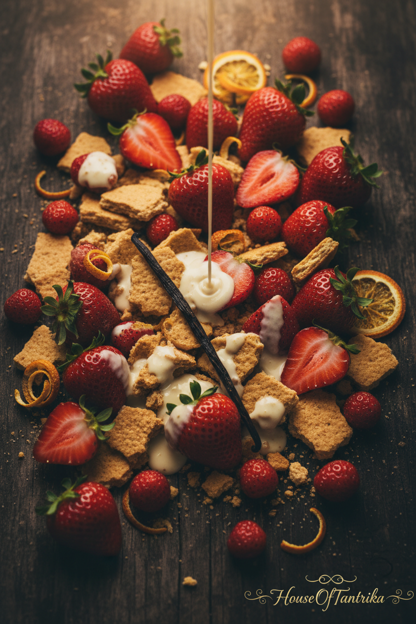 Strawberry Crumble 🍓🫙✨