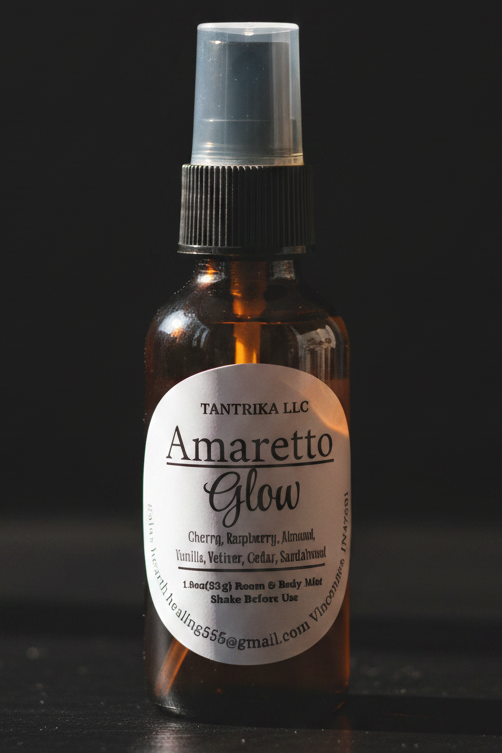 Amaretto Glow Room & Body Mist 🍒🥃✨