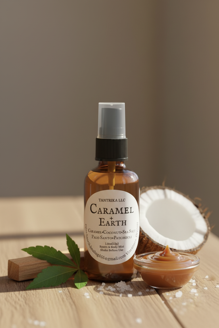 Caramel + Earth Room & Body Mist          ✨Available Soon!✨