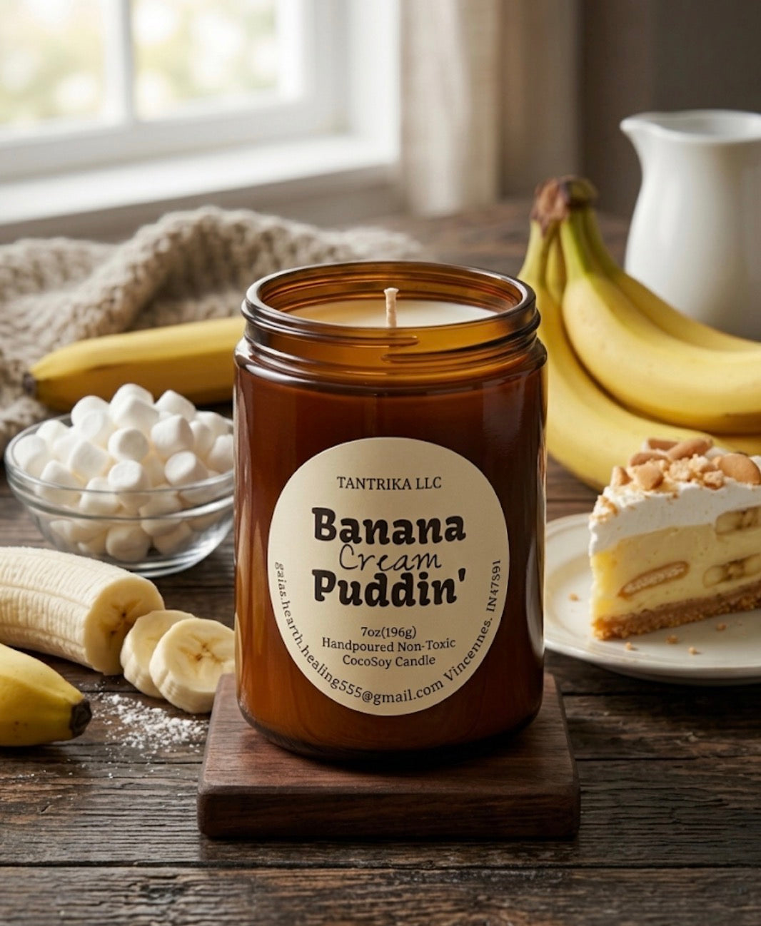 Banana Cream Puddin' 🍌☁️🫙